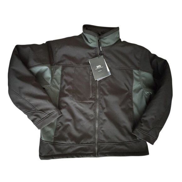 RefrigiWear Softshell Jacket NWT Mens XL Black Insulated Windproof Workwear049OR - Picture 3 of 13